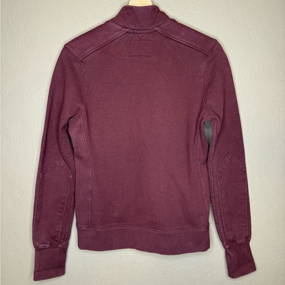 American Giant Burgundy Full Zip Heavyweight Sweatshirt Size XS Outerwear Comfy - Picture 11 of 16
